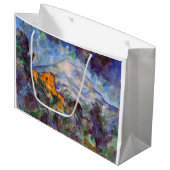 Mont Sainte-Victoire, Paul Cezanne Große Geschenktüte (Vorderseite Schrägansicht)