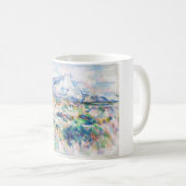 Mont Sainte-Victoire, Paul Cezanne Kaffeetasse (VorderseiteRechts)