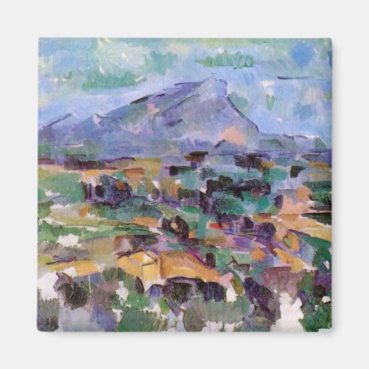 Mont Sainte-Victoire, Paul Cezanne Magnet (Vorne)