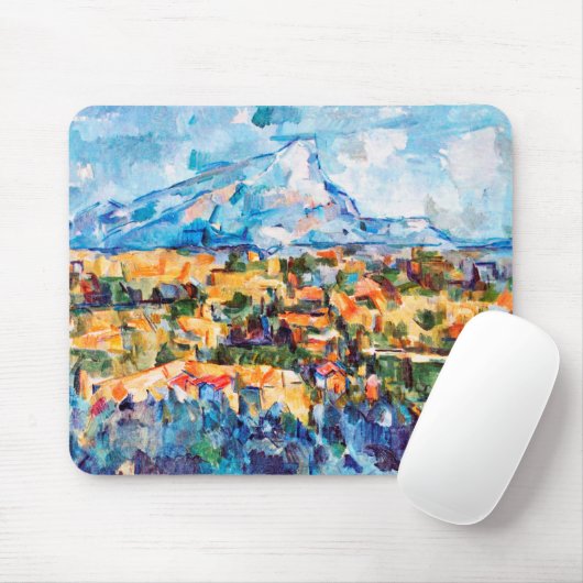 Mont Sainte-Victoire, Paul Cezanne Mousepad (Mit Mouse)
