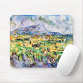 Mont Sainte-Victoire, Paul Cezanne Mousepad (Mit Mouse)