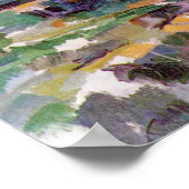 Mont Sainte-Victoire, Paul Cezanne Poster (Ecke)