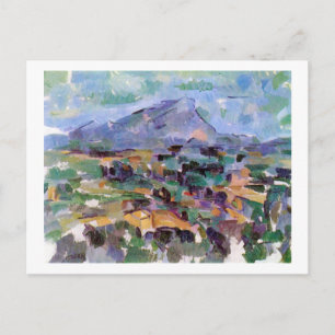 Mont Sainte-Victoire, Paul Cezanne Postkarte