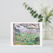 Mont Sainte-Victoire, Paul Cezanne Postkarte (Stehend Vorderseite)