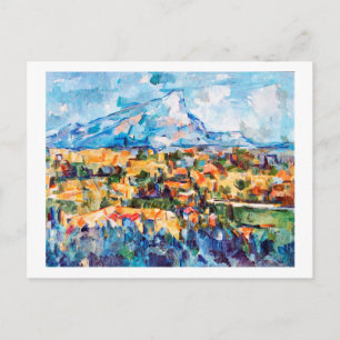 Mont Sainte-Victoire, Paul Cezanne Postkarte