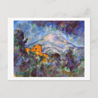 Mont Sainte-Victoire, Paul Cezanne Postkarte