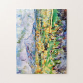 Mont Sainte-Victoire, Paul Cezanne Puzzle (Vertikal)