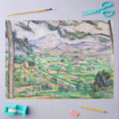 Mont Sainte-Victoire, Paul Cezanne Seidenpapier (Basteln)