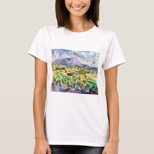 Mont Sainte-Victoire, Paul Cezanne T-Shirt (Vorderseite)
