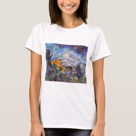 Mont Sainte-Victoire, Paul Cezanne T-Shirt (Vorderseite)