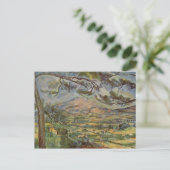 Mont Sainte-Victoire Postkarte (Stehend Vorderseite)