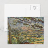 Mont Sainte-Victoire Postkarte (Vorne/Hinten)