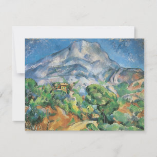 Mont Sainte Victoire über Tholonet, Paul Cezanne
