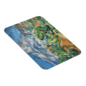Mont Sainte Victoire über Tholonet, Paul Cezanne Magnet (Rechte Seite)