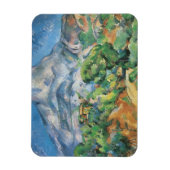 Mont Sainte Victoire über Tholonet, Paul Cezanne Magnet (Vertikal)