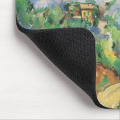 Mont Sainte Victoire über Tholonet, Paul Cezanne Mousepad (Ecke)