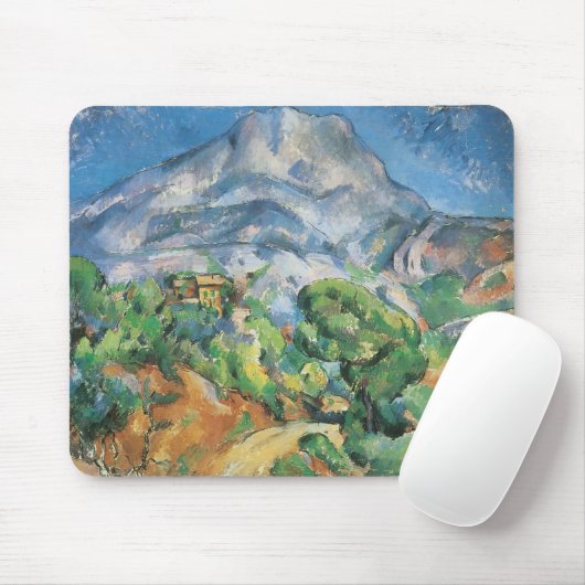 Mont Sainte Victoire über Tholonet, Paul Cezanne Mousepad (Mit Mouse)