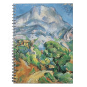 Mont Sainte Victoire über Tholonet, Paul Cezanne Notizblock (Vorderseite)