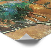 Mont Sainte Victoire über Tholonet, Paul Cezanne Poster (Ecke)