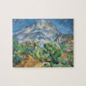 Mont Sainte Victoire über Tholonet, Paul Cezanne Puzzle (Horizontal)