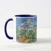 Mont Sainte Victoire über Tholonet, Paul Cezanne Tasse (Links)