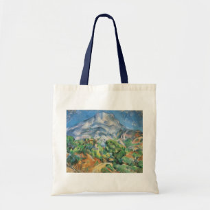 Mont Sainte Victoire über Tholonet, Paul Cezanne Tragetasche