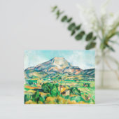 Mont Sainte-Victoire von Paul Cezanne Postkarte (Stehend Vorderseite)