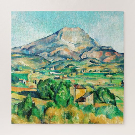 Mont Sainte-Victoire von Paul Cezanne Puzzle (Vertikal)