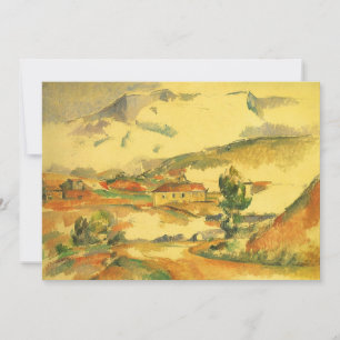 Mont Sainte Victoire von Paul Cezanne, Vintage-Kun