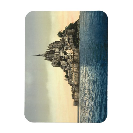 Mont St Michel II, Normandie, Frankreich Magnet (Vertikal)