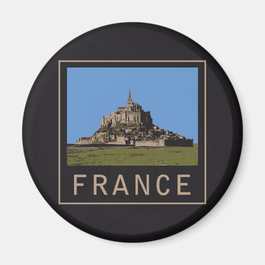 Mont St. Michel Magnet (Vorne)