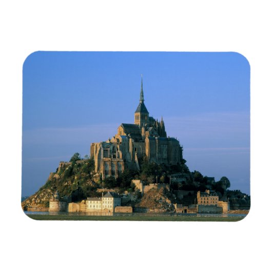 Mont St Michel, Manche, Normandie, Frankreich Magnet (Horizontal)