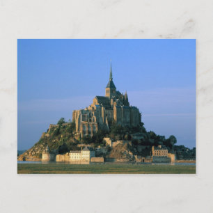 Mont St Michel, Manche, Normandie, Frankreich Postkarte