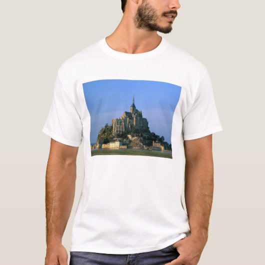 Mont St Michel, Manche, Normandie, Frankreich T-Shirt (Vorderseite)