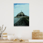 Mont St. Michel, Normandie, Frankreich Poster (Küche)