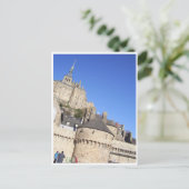Mont St Michel, Normandie, Frankreich Postkarte (Stehend Vorderseite)