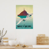 MONT ST. MICHEL POSTER (Küche)