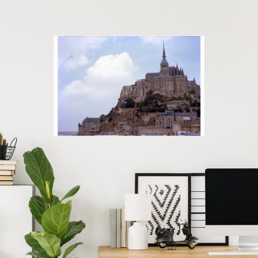 Mont St. Michel Poster (Heimbüro)