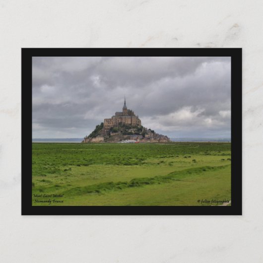 Mont St Michel Postkarte (Vorderseite)