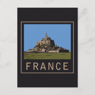 Mont St. Michel Postkarte