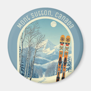 Mont Sutton Quebec Kanada Ski-Souvenir Magnet