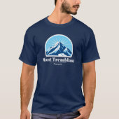 Mont Tremblant Canada Skigebiet Name Bekleidung T-Shirt (Vorderseite)