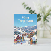 Mont Tremblant Kanada Postkarte (Stehend Vorderseite)