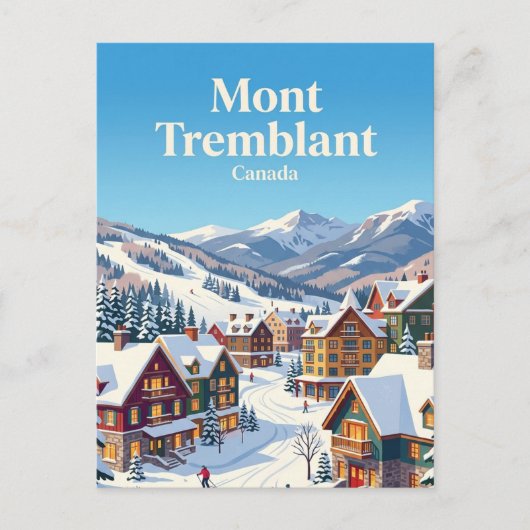 Mont Tremblant Kanada Postkarte (Vorderseite)