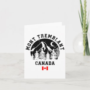 Mont Tremblant Kanada Skigebiet Quebec Skifahren S Karte