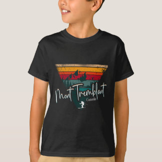 Mont Tremblant Kanada Skigebiet Quebec Skifahren S T-Shirt