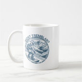 Mont Tremblant Kanada Snowboarder Kaffeetasse (Links)