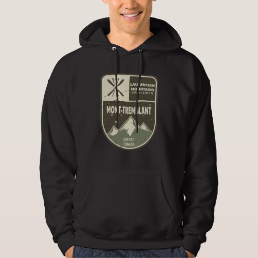 Mont-Tremblant Laurentian Mountains Kanada Hoodie (Vorderseite)