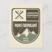 Mont-Tremblant Laurentian Mountains Kanada Postkarte (Vorderseite)