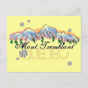 Mont Tremblant Quebec Bergwelt Postkarte